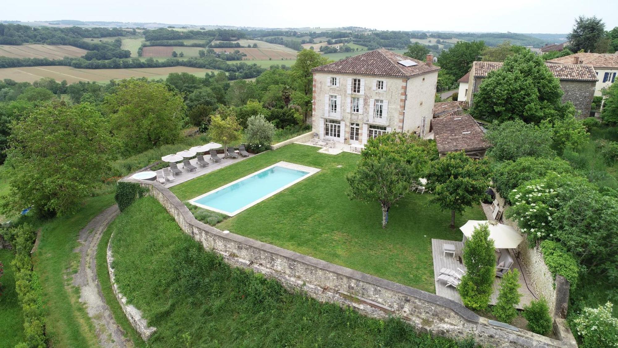 B&B La Mirande De Saint-Clar Exterior photo